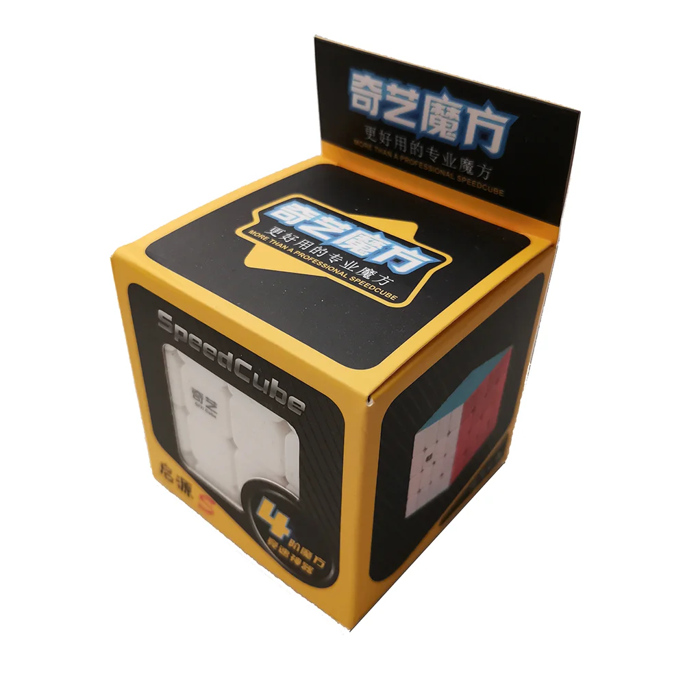 Qiyi QIYUAN S Magic Cube 4x4x4 красочные цветной пазл скорость игрушки развивающие игрушки для детей