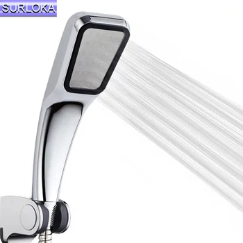 

High Quality Pressure Rainfall Shower Head Square 300 Holes Shower Head Water Saving Filter Spray Nozzle High Boost Water Saving