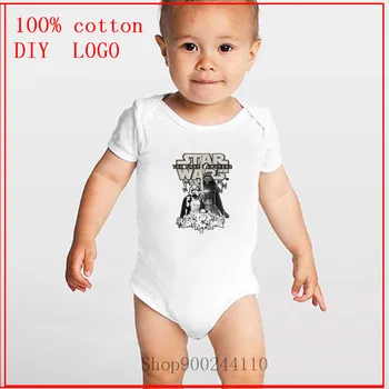 

Force Awakens Sketch Star Wars Bodysuit Baby romper Body Suit Newborn Summer Baby One-Pieces Jumpsuit Ropa de bebe Infant