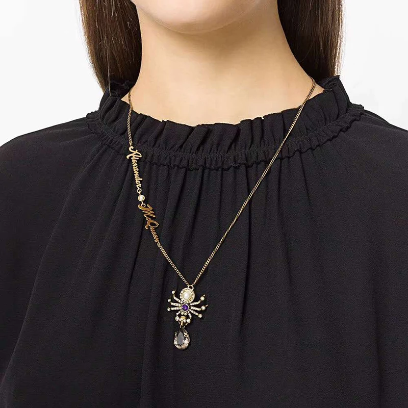 Человек-Паук Подвеска дизайн изысканный ожерелье в винтажном стиле
