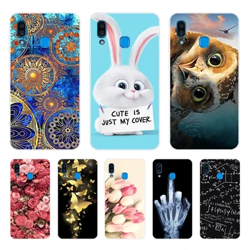 Перейти на Алиэкспресс и купить 5,8 ''для samsung Galaxy A20e чехол 2019 модный тонкий силиконовый мягкий ТПУ чехол для samsung A20E A 20E чехол для телефона s Capas
