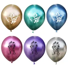 6 шт./партия, Детский супергерой Человек-паук тематическая вечеринка на день рождения набор воздушных шаров 12 дюймов, латексный воздушный шар, украшение для вечеринки, товары для дома