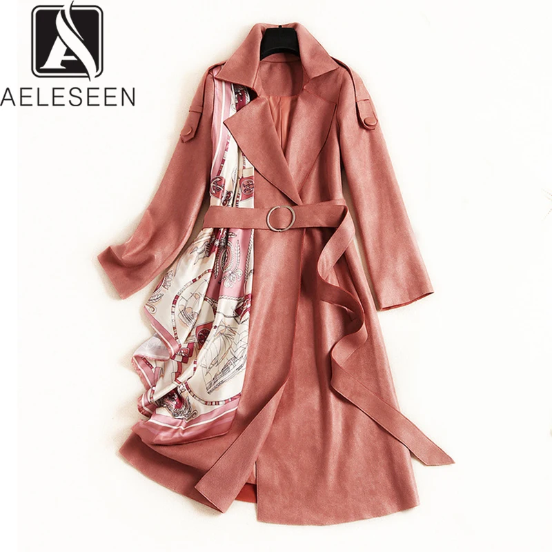 AELESEEN/роскошные женские офисные платья до колена осень 2019 новое модное платье