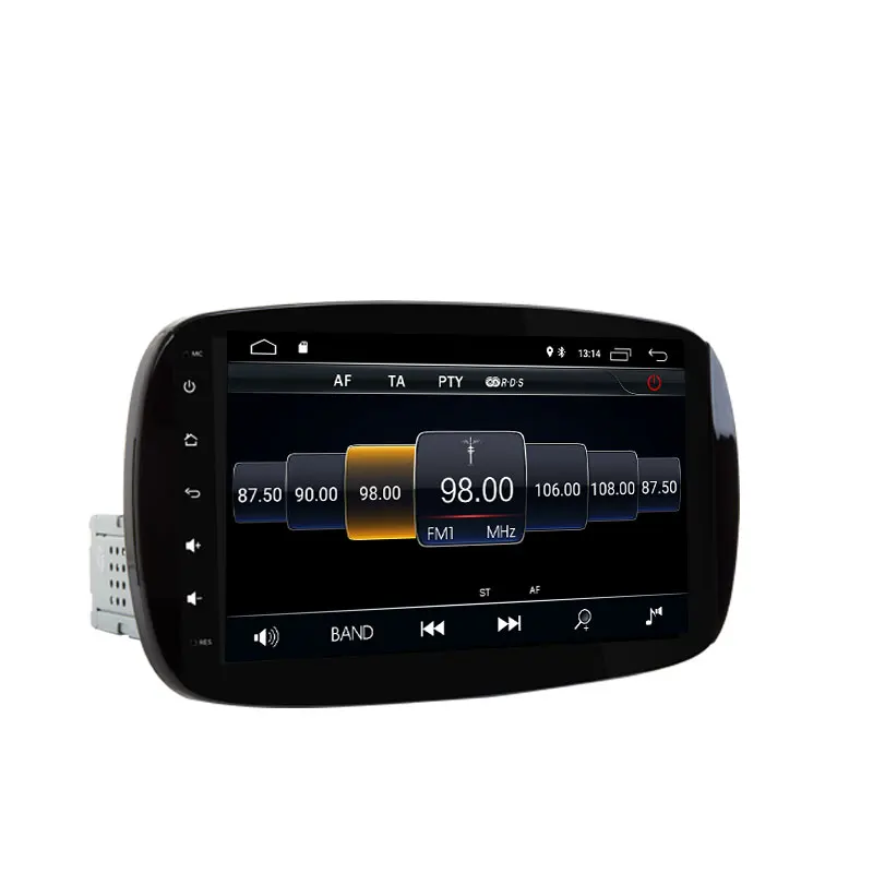 CarExc 9'' Radio CarPlay Multimedia Player 1 din Android 9.0 For Mercedes Smart Fortwo Autoradio 2015 2016 2017 GPS Navigation