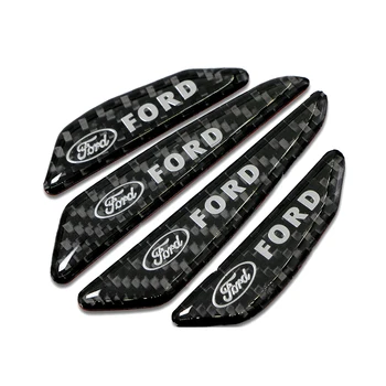

4pcs Car Door Side Edge Protection Guards Decorate Sticker Car Badge for Fords Focus 2 3 1 MK2 MK3 MK1 Fusion Accessories