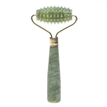 

Portable Head Facial Slim Massage Roller Jade Face Slimming Body Head Neck Massage Tools Nature Face Sliming Tools 1pcs