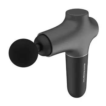 

Deep Muscle Tissue Percussion Electric Body Massager Sports Drill Massage Tool Mini Size with 3 Heads for Women