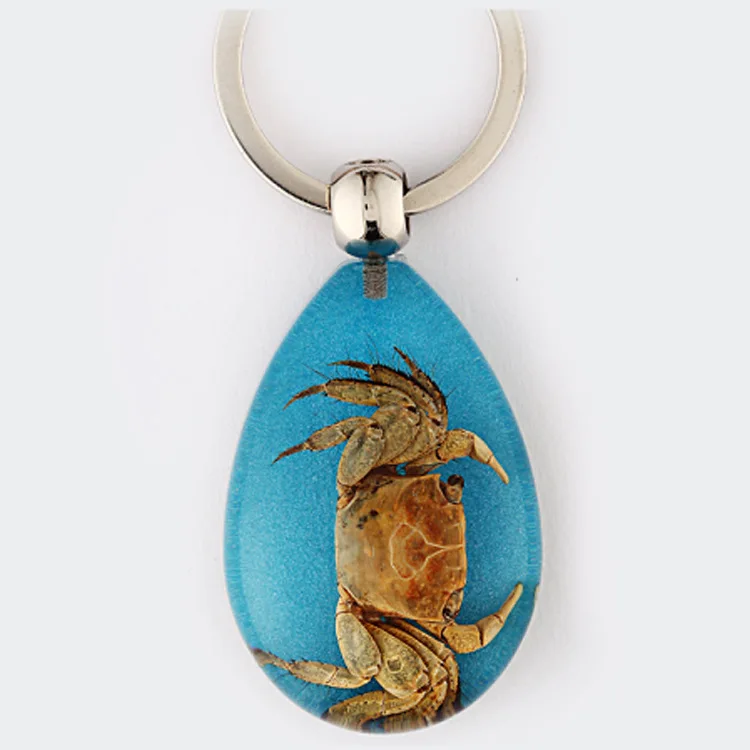 

[Bug] Creative Crab Keychain Resin Keychain Exquisite Gift Tourist