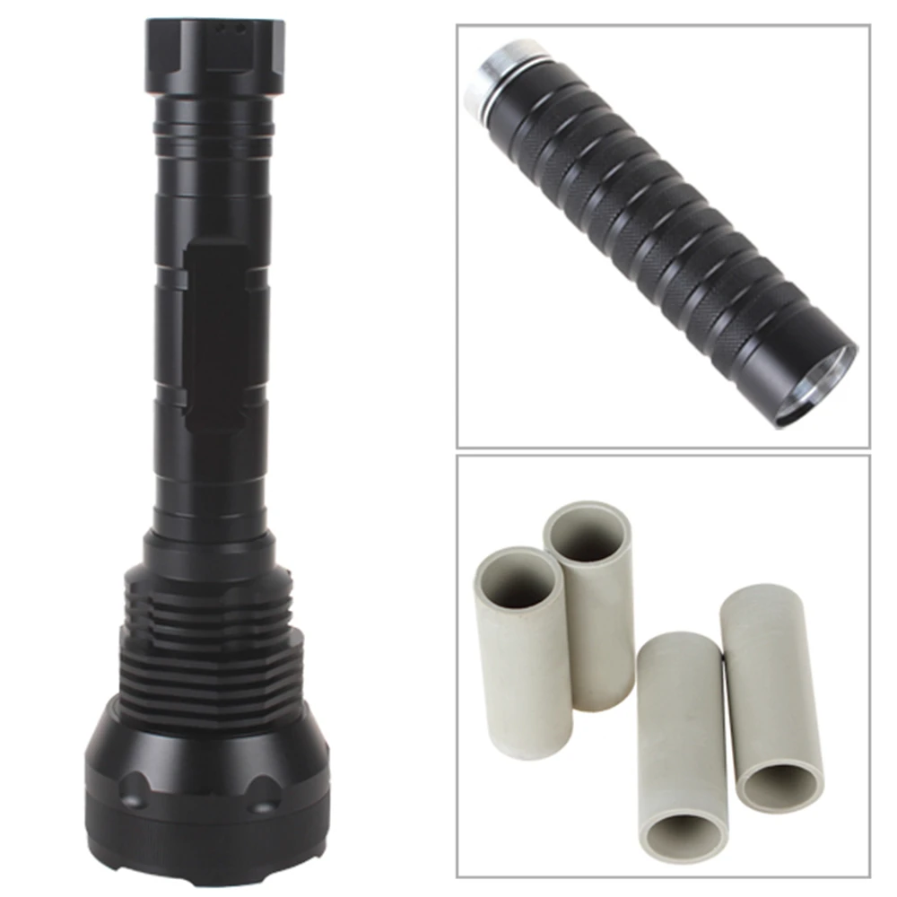  Most Bright Super long-range genuine 15*T6 LED flashlight waterproof torch 40CM detachable tube use - 4000194088477