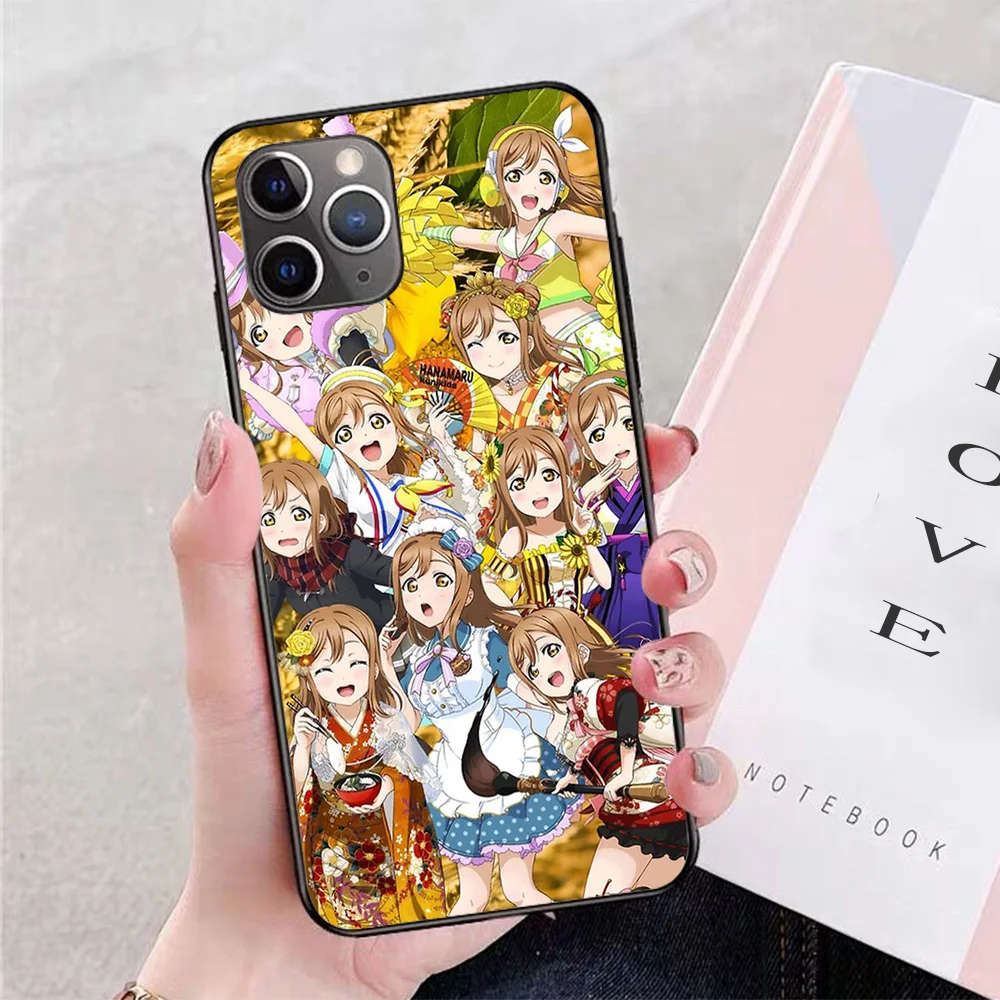 Для iPhone Hanamaru Kunikida коллаж Love Live Мягкий ТПУ границы Apple чехол | Мобильные телефоны и