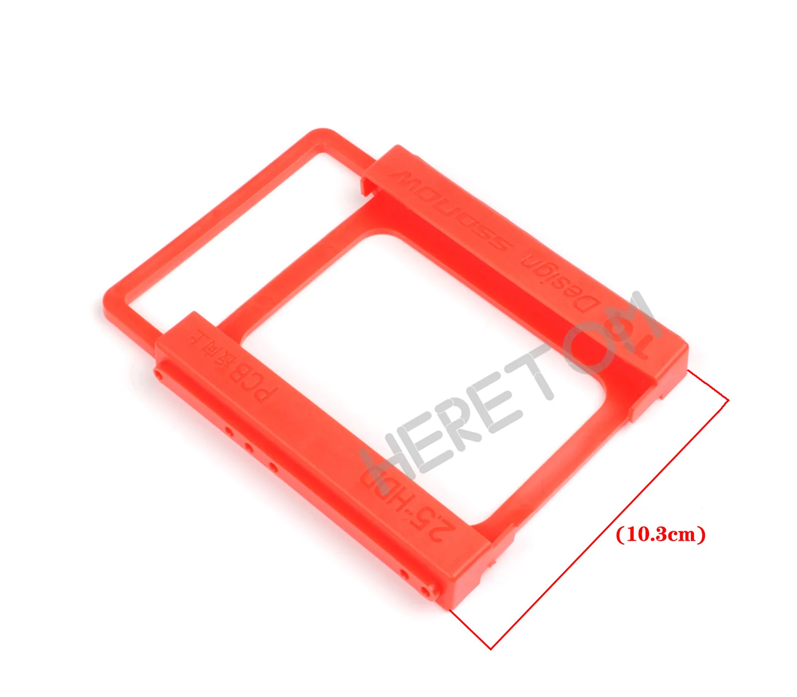 Heretom 10 шт./лот 2 5 до 3 дюймов SSD для HDD Монтажная рейка пластмассовый адаптер