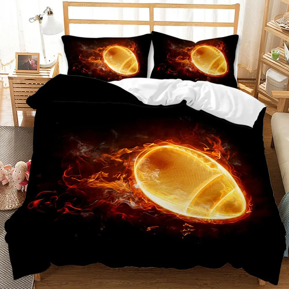 Rugby American Football Bedding Set 