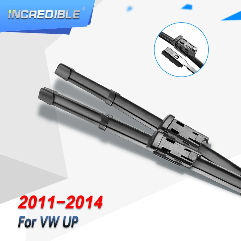 Невероятные щетки стеклоочистителя для Volkswagen VW UP Fit кнопочные рычаги 2011 2012 2013