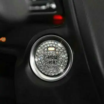 

Brand New Diamond Engine Start Stop Button Cover Decal For Mazda 3 6 CX-3 CX-4 CX-5 CX-9