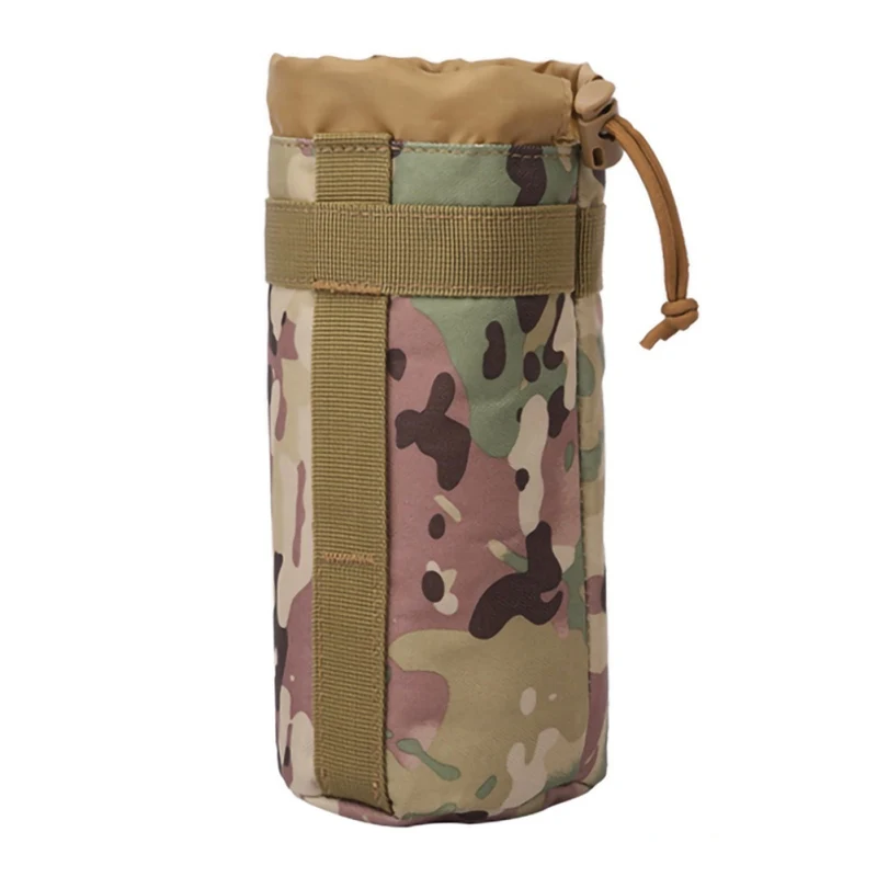 D 2L Открытый Molle бутылка для воды сумка тактическая Шестерня чайник поясная сумка для армейских фанатов скалолазание кемпинг походные сумки - Цвет: D