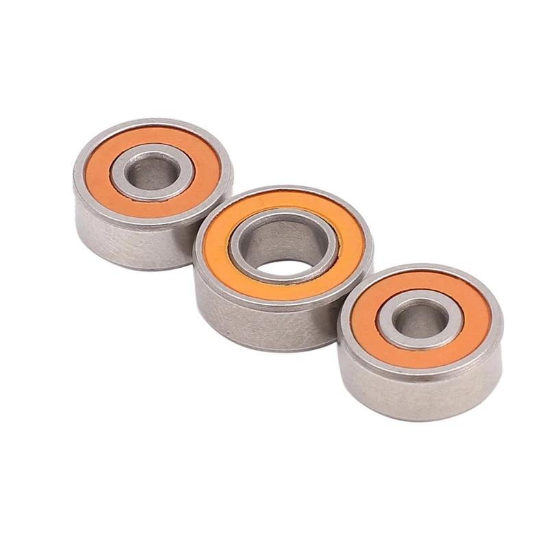 BMDT-2PCS 3X10X4 мм и 1PC5X11X4MM гибридные подшипники для рыбалки ABU GARCIA