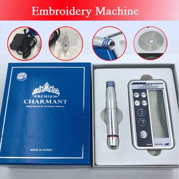 

Premium Professional PMU System Digital Charmant Tattoo Gun permanent makeup machine Eyebrow Eyeliner Lip tattoo needles machine