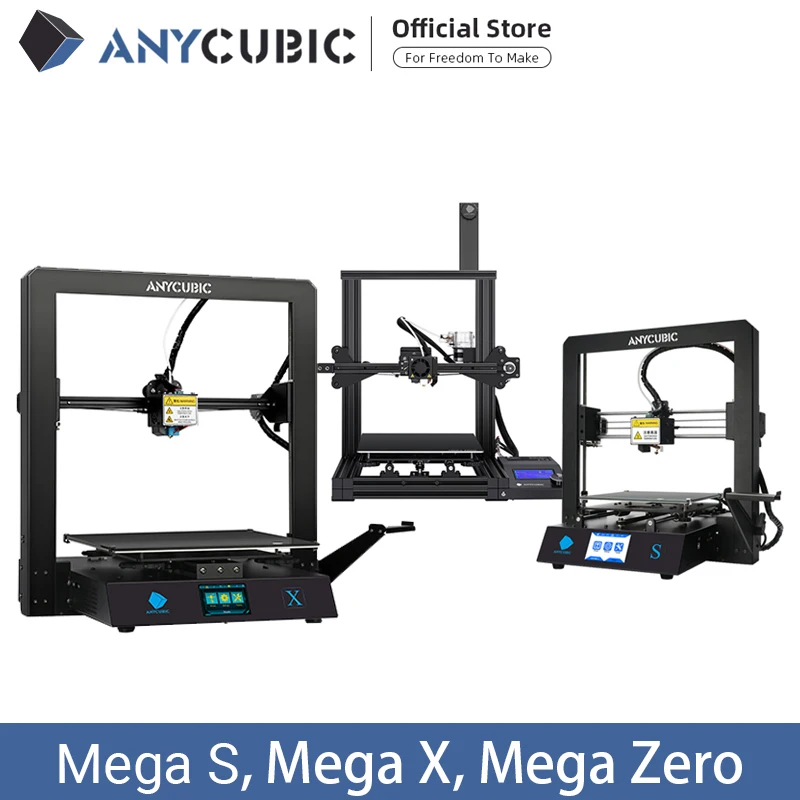 Anyubic i3 Mega/s/x/Zero 3Dプリンター,フルメタルフレーム,大型,デスクフレーム,Impressora  3D,Drucker,DIY,ガジェットキット,押出機
