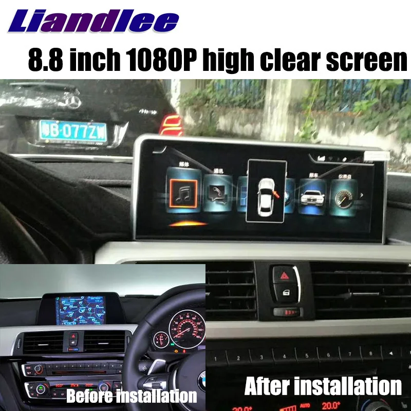 Автомобильный мультимедийный плеер Liandlee NAVI для BMW 3 серии F30 F31 F34 2011 ~ 2018