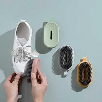 

Drain Hole Hotel No Drilling Quick Dry With Cleaning Brush Space Saving Double Layers Bathroom Hygienic Soap Box Wall Hanging