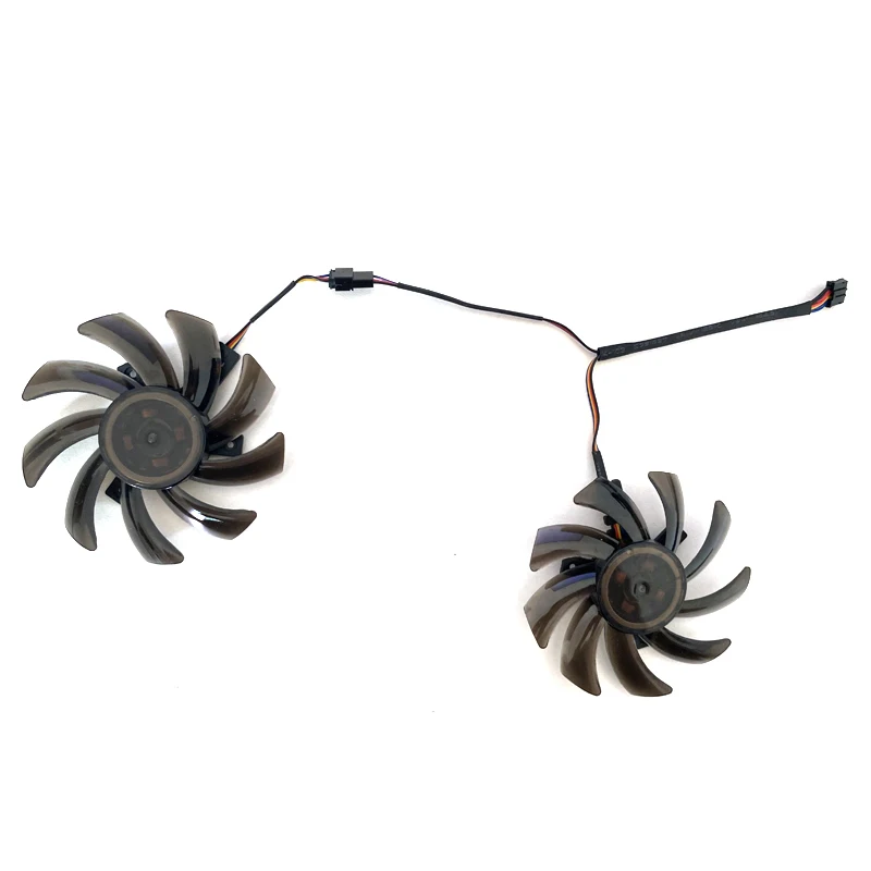 Fãs Mais Frias com Placa Gráfica Dupla 4pinmais Frias Pny Geforce Gtx 1070 ti 1070 1060 1080 Gtx1060 Ga91s2u Fdc10h12s9-c 85 mm Novo Fãs - Imagem 4