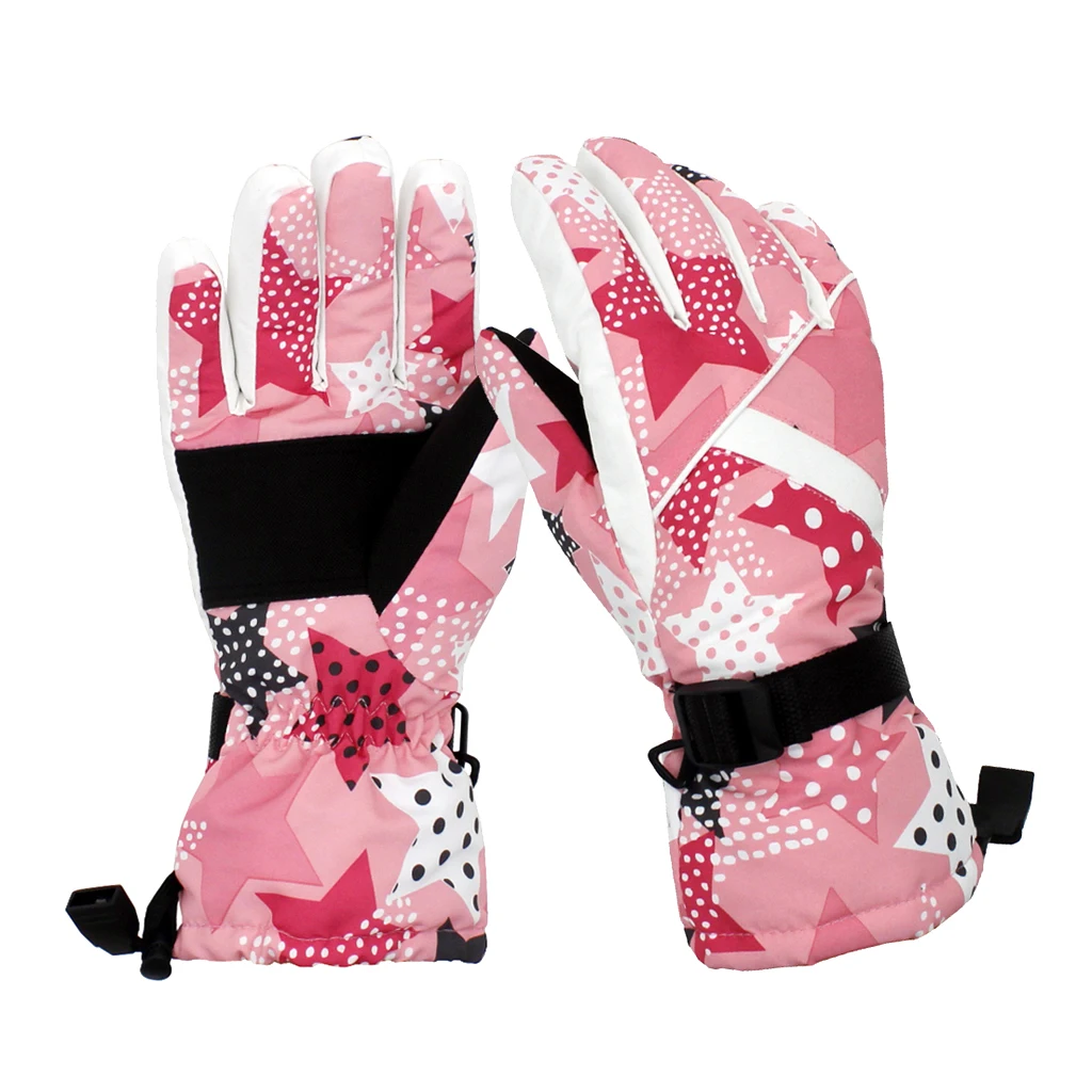 Winter Sports Thermal Warm Waterproof Snow Snowboard Ski Gloves For Women Women Ski Gloves 