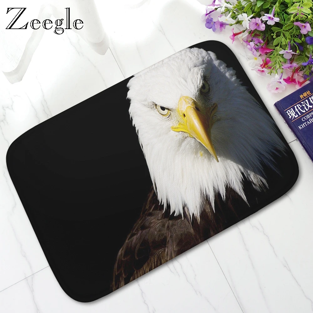 Zeegle фланелевая с принтом коврик для кухни напольный коврик для коврик у входной двери коврик нескользящий толстый прикроватный коврик для спальни
