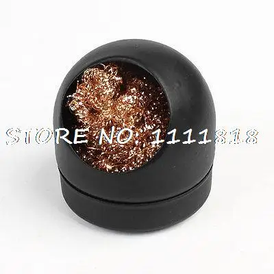 

Soldering Tip Metal Base Holder Cleaning Wire Sponge Ball Nozzle Cleaner