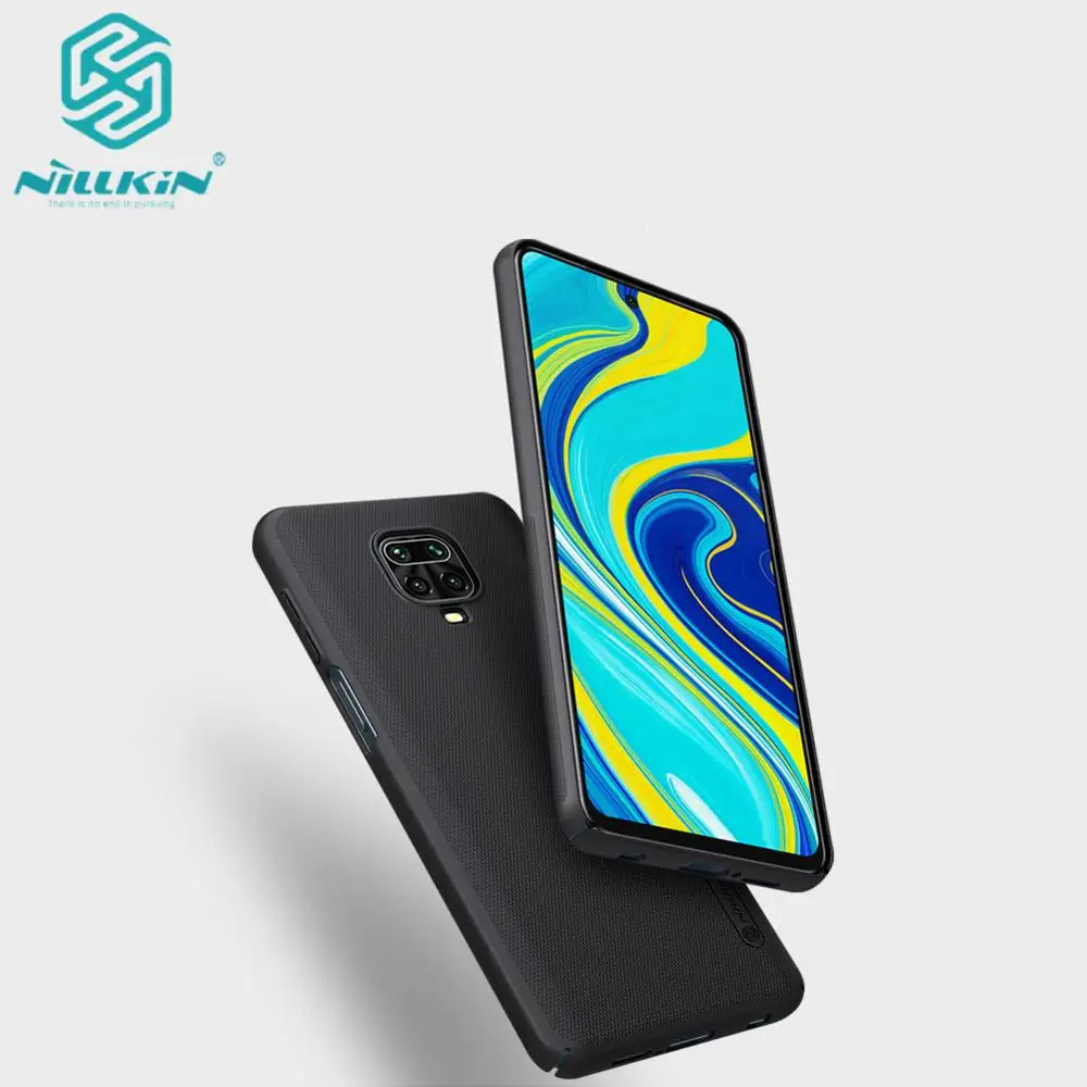 Чехол NILLKIN для Xiaomi Redmi Note 9 Pro Матовый Жесткий чехол-накладка из поликарбоната Max/9S |