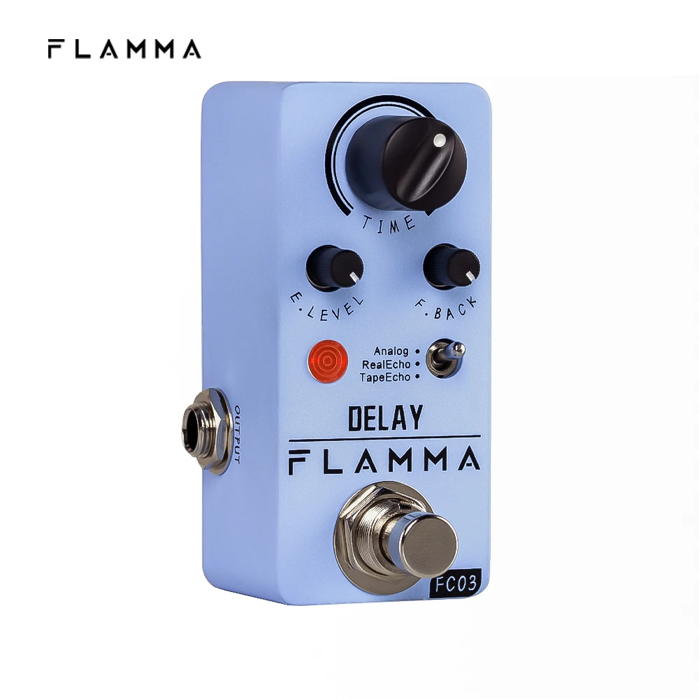 FLAMMA FC03 Guitar Delay Pedal Digital Guitar Pedal Delay Effects