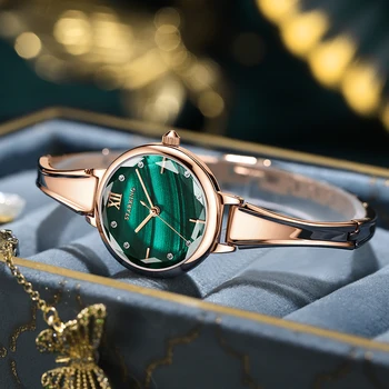 Japanese Sweets Vintage Watch Women Wrist Women's Sports Watches Ladies Offers With Free Shipping to Morocco Female Dress Green 2