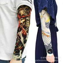 360 градусов цифровая печать Валькирии Герой Гуань Гун на открытом воздухе для верховой езды головные уборы для рыбалки, защиты от солнца-стойкий ледяной рукав нарукавник с татуировкой