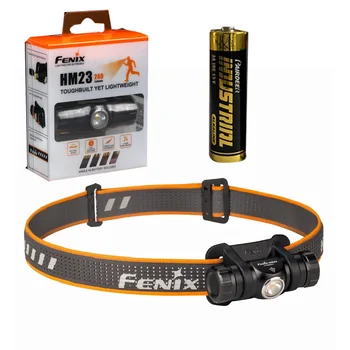 

Fenix HM23 240 Lumen Compact Ultralight Single AA Headlamp