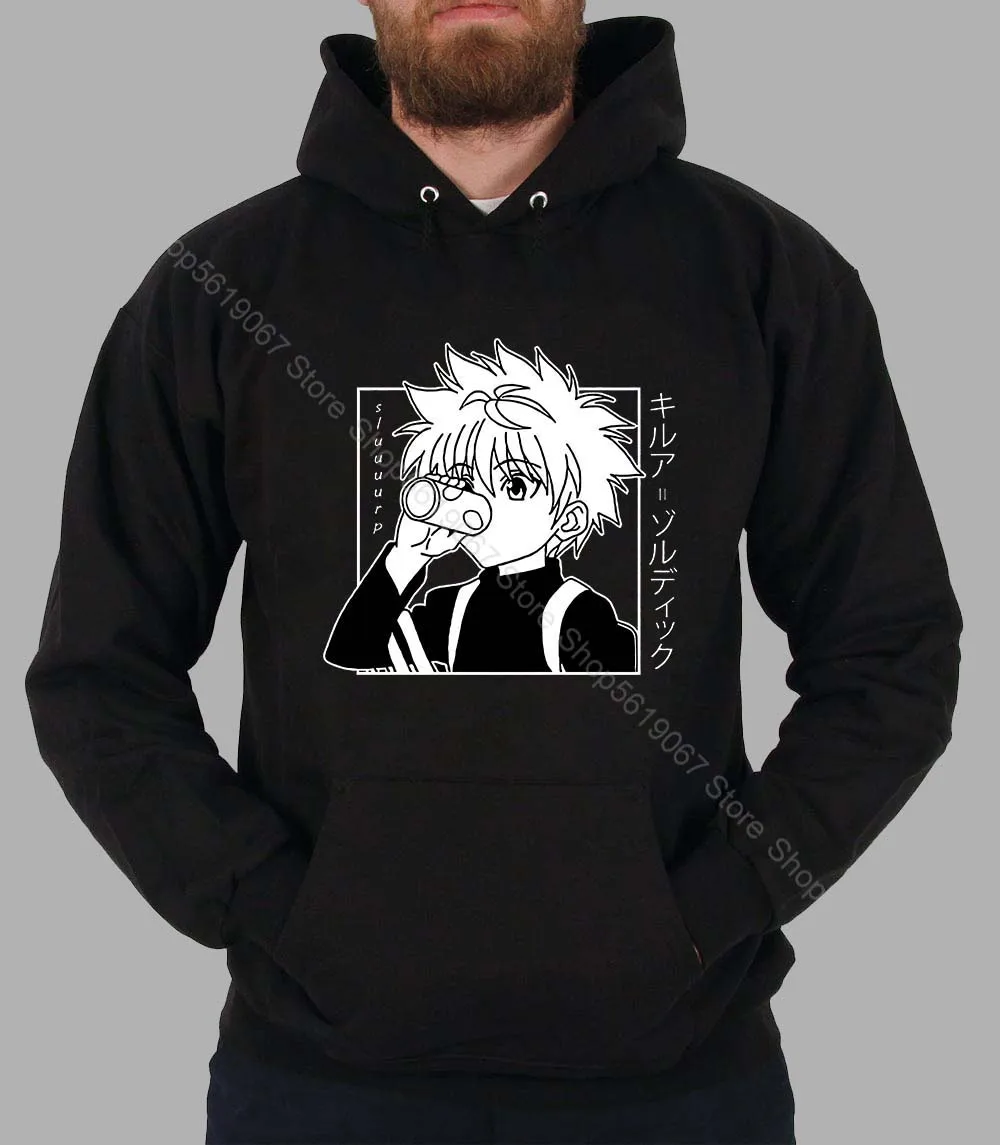 Мужская толстовка Hunter X Killua Eye Killuas Gon команды одежда для мужчин игрушки Поп-музыка