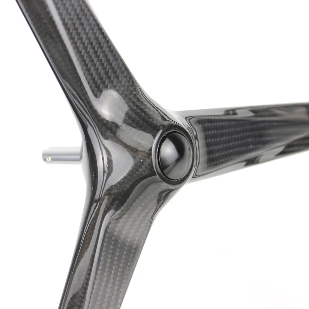 24 carbon fiber wheels wheelchair 24 inch  tri spoke wheels wheelchair rims