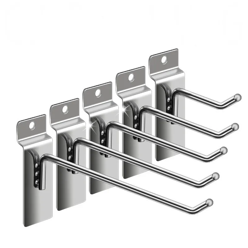 Slatwall Garment Hook 200 Pcs Slatwall Hooks, Inch Panel