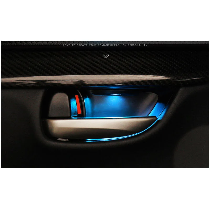 lsrtw2017 accessories car door bowl Atmosphere lights for lexus nx 