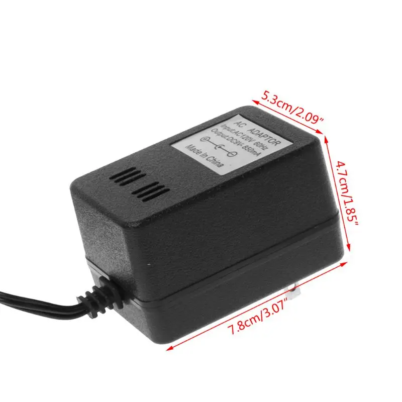 3-In-1 US Plug AC Power Adapter Cable for NES Super Nintendo SNES Sega Genesis 1 120V 60Hz