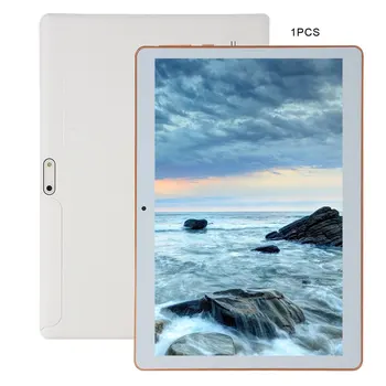 

KT107 Plastic Tablet 10.1 Inch HD Large Screen Android 8.10 Version Fashion Portable Tablet 8G+64G White Tablet xiajia