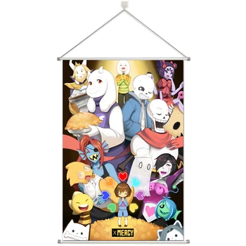 

Anime Undertale Personalize Customer Made Alloy Fabric Wall Poster Scroll 60x90cm 24x36inches