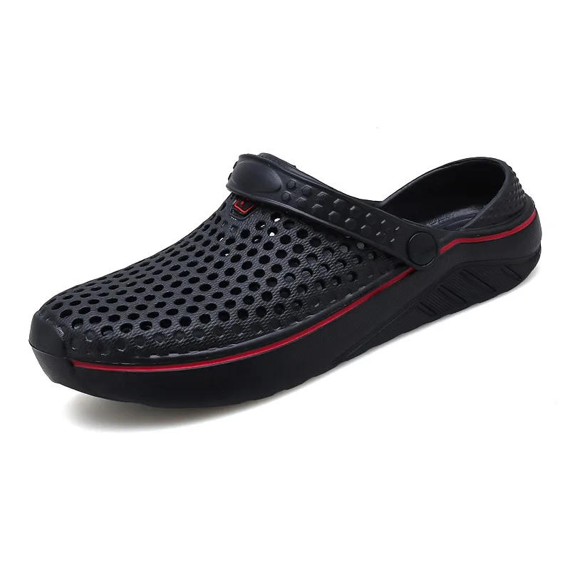 

Men's Clogs Garden Shoes Beach Sandals Summer Slippers Hollow-out Plus Size Bathroom Non-slip Breathable