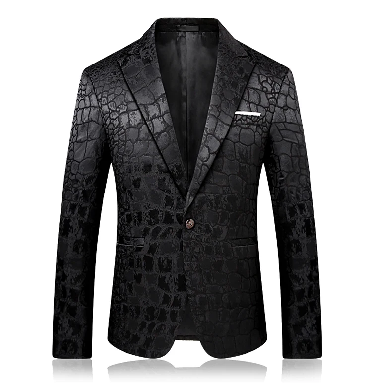 

2020 New Casual Blazer Jacket Men Luxury Suit Jacket Coat Blazer Homme Men Blazer Designs Party Business Vintage Blazer