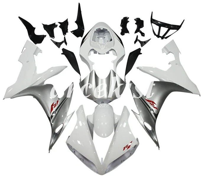Литьевая Форма ABS мотоцикл обтекатель комплект подходит для YAMAHA YZF-R1 2004 2005 2006 r1 04 05 06 тело набор темно-красный