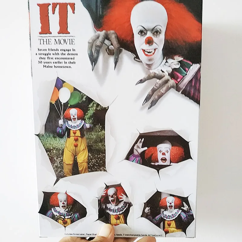 NECA 1990 фильм это Pennywise Джокер клоун старое издание фигурка модель игрушки куклы для подарка