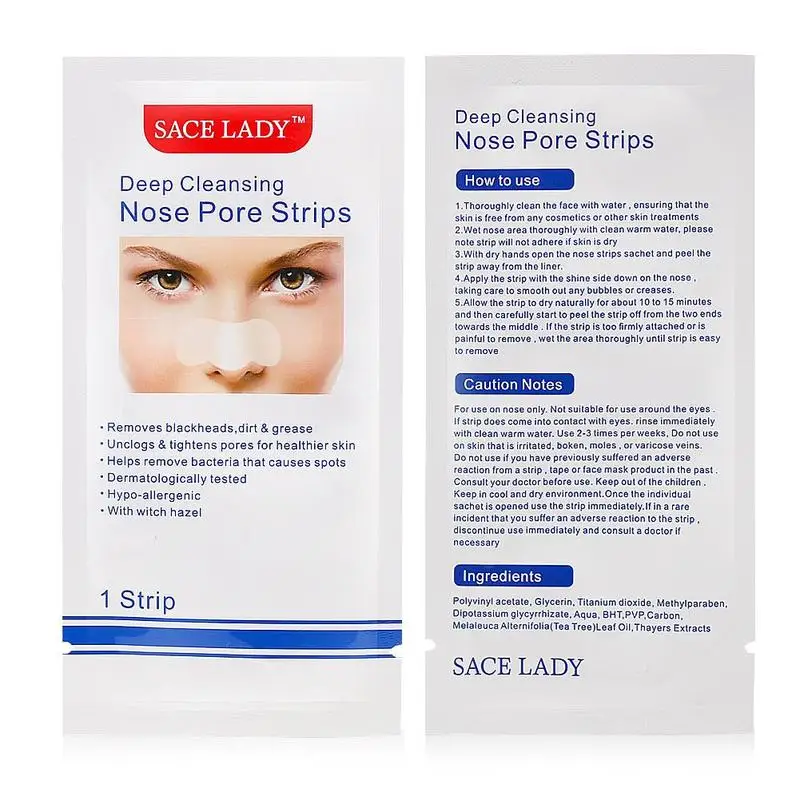 

1/5/10pcs Nose Strips Deep Cleansing Blackhead Remover Nasal Spot Facial Dot Sticker Sheet Nose Mask Shill For Acne Black Head