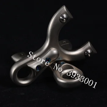

Small slingshot stainless steel hunting slingshot with flat rubber band shooting slingshot hunting outdoor sports 2020 new