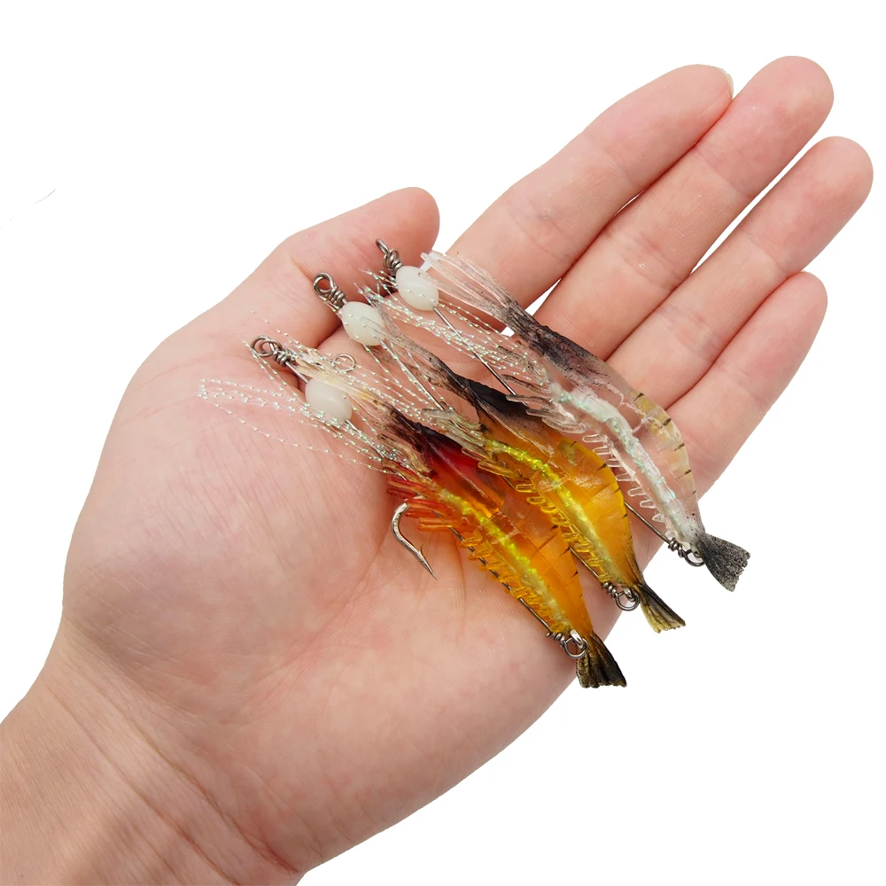 2 soft fishing lure