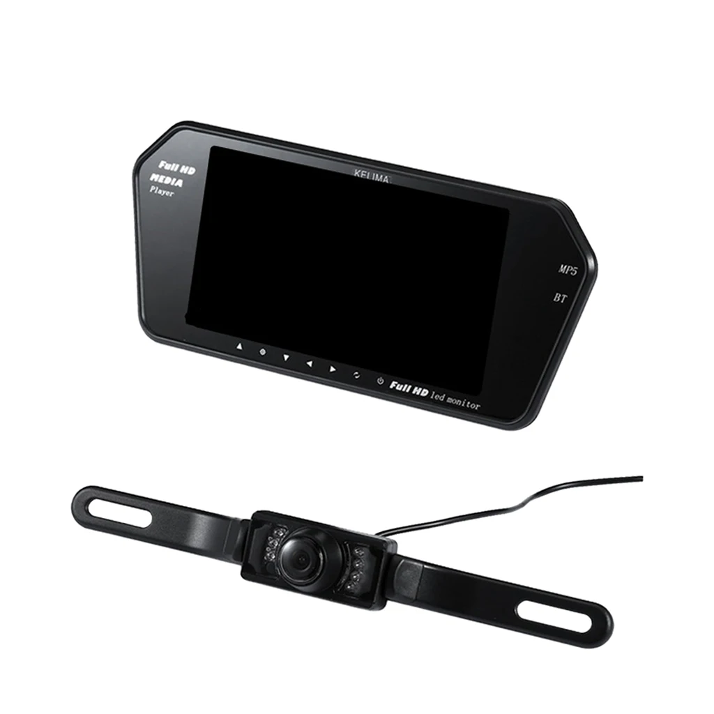 7 Inch LCD Bluetooth Monitor Touch Screen MP5 HD Reversing Camera 7 Inch LCD Bluetooth Monitor Touch Screen MP5 HD Reversing Camera