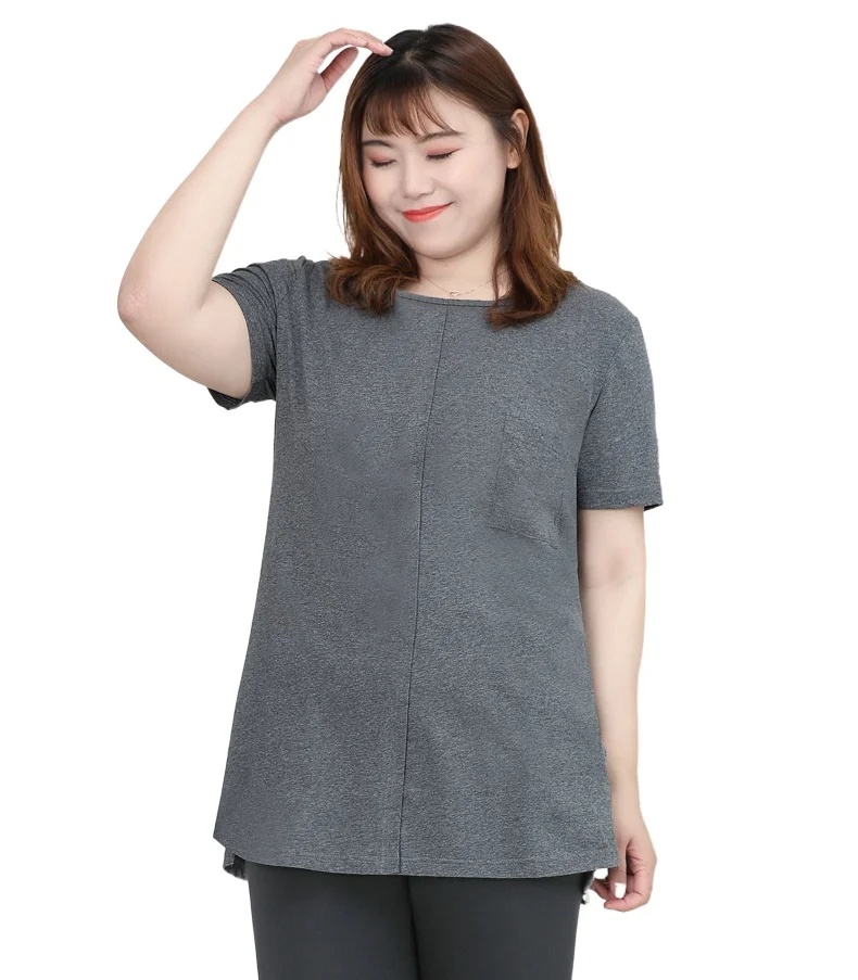 

summer blouses casual tops women clothess solid pockets blusas mujer de moda T61032