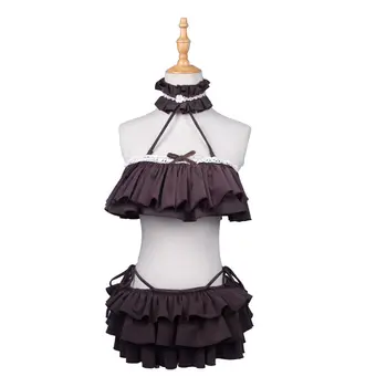 

Game SINoALICE Dead Alice Breaker The Ripper Hansel Swimsuit Cosplay Costume Swimwear Mizugi Halloween Costume for Women